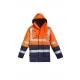Mens Orange Flame Arc Rated Antistatic Waterproof Jacket