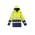 Mens Orange Flame Arc Rated Antistatic Waterproof Jacket - Yellow/Navy