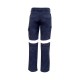 Mens Orange Flame Taped Cargo Pant (Regular)