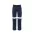Mens Orange Flame Taped Cargo Pant (Regular) - Navy