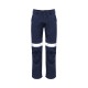 Mens Orange Flame Traditional Style Taped Work Pant