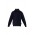 Unisex 1/4 Zip Brushed Fleece Pullover - Navy/Charcoal