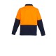 Unisex Hi Vis 1/2 Zip Polar Fleece Pullover