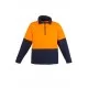 Unisex Hi Vis 1/2 Zip Polar Fleece Pullover