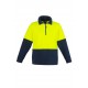 Unisex Hi Vis 1/2 Zip Polar Fleece Pullover