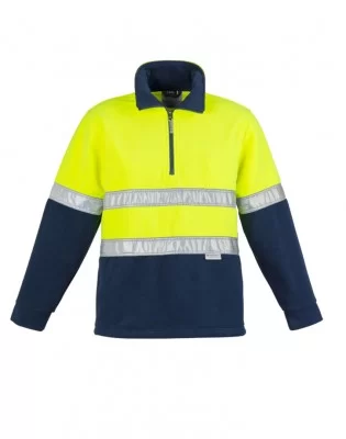 Hi Vis Polar Fleece Jumper - Hoop Taped