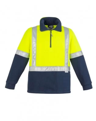 HI VIS Polar FLEECE JUMPER - SHOULDER TAPED