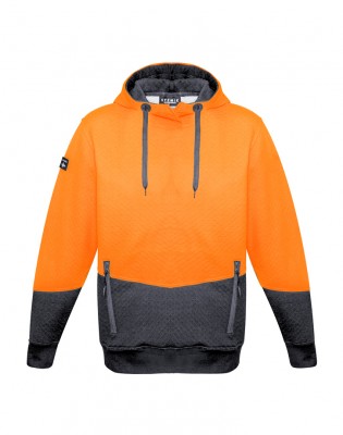 Unisex Hi Vis Textured Jacquard Hoodie