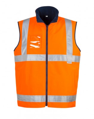 Mens Hi Vis Lightweight Waterproof Vest