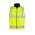 Mens Hi Vis Lightweight Waterproof Vest - Yellow