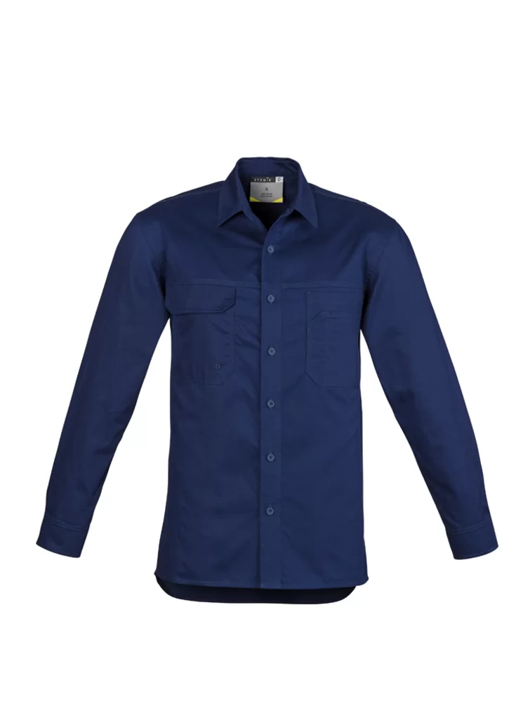 Mens Lightweight Tradie Long Sleeve Shirt Mens Lightweight Tradie Long Sleeve Shirt