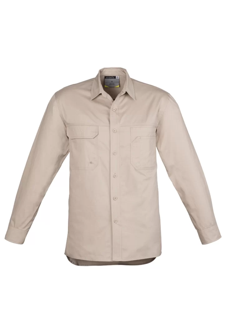 Mens Lightweight Tradie Long Sleeve Shirt Mens Lightweight Tradie Long Sleeve Shirt
