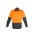 Mens Industrial Long Sleeve Shirt - Orange/Charcoal