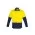 Mens Industrial Long Sleeve Shirt - Yellow/Navy