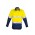 Mens Industrial Long Sleeve Shirt - Hoop Taped - Yellow/Navy