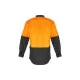 Mens Rugged Cooling Hi Vis Long Sleeve Shirt