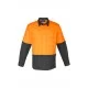 Mens Rugged Cooling Hi Vis Long Sleeve Shirt