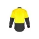 Mens Rugged Cooling Hi Vis Long Sleeve Shirt