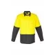 Mens Rugged Cooling Hi Vis Long Sleeve Shirt