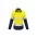 Womens FR Closed Front Hooped Taped Spliced Shirt - Yellow/Navy