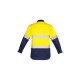 Mens Closed Front Long Sleeve Shirt - Hoop Taped