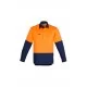 Mens Closed Front Long Sleeve Shirt