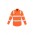 Mens Bio Motion VIC Rail Long Sleeve Shirt - Vic Rail Orange