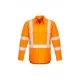 Mens Hi Vis X Back Taped Long Sleeve Shirt