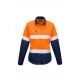 Womens Rugged Cooling Hi Vis Taped Long Sleeve Shirt