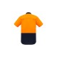 Mens Rugged Cooling Hi Vis Short Sleeve Shirt