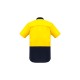 Mens Rugged Cooling Hi Vis Short Sleeve Shirt