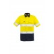 Mens Rugged Cooling Hi Vis Taped Short Sleeve Shirt