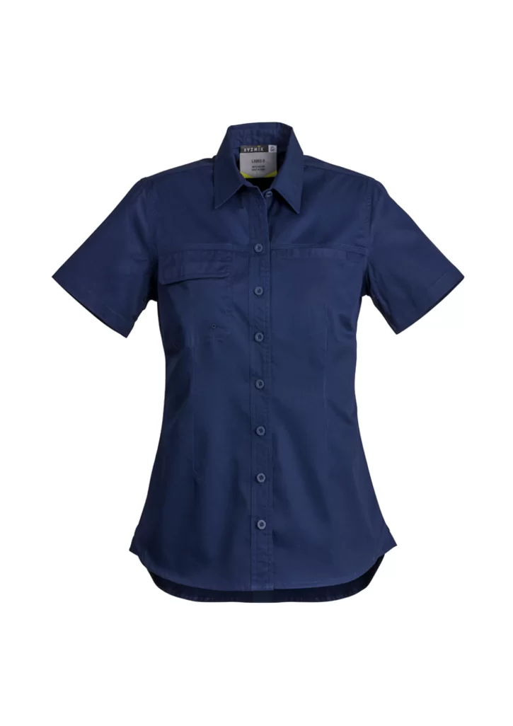 Womens Lightweight Tradie Short Sleeve Shirt Womens Lightweight Tradie Short Sleeve Shirt