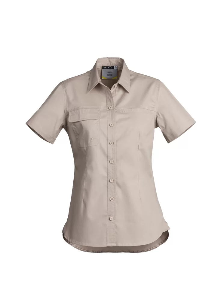 Womens Lightweight Tradie Short Sleeve Shirt Womens Lightweight Tradie Short Sleeve Shirt