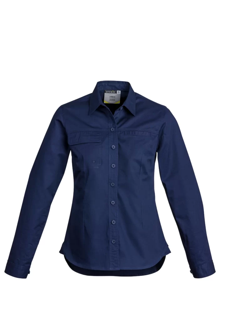 Womens Lightweight Tradie Long Sleeve Shirt Womens Lightweight Tradie Long Sleeve Shirt