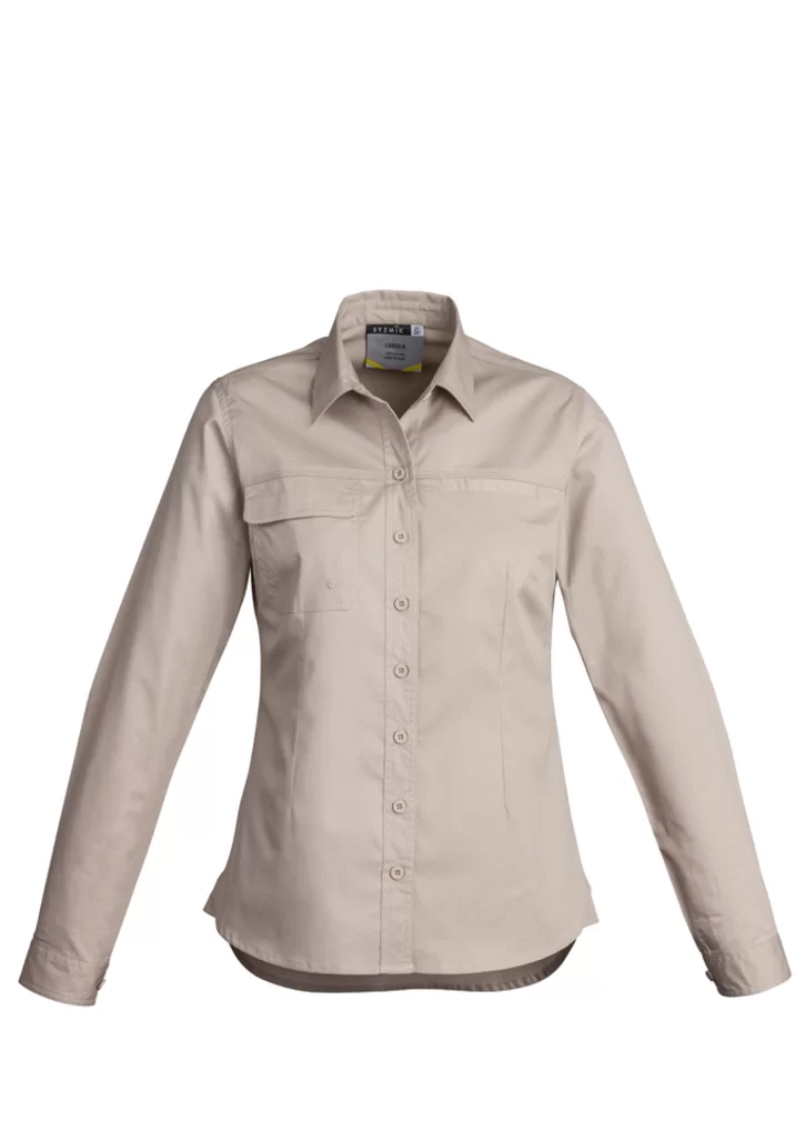 Womens Lightweight Tradie Long Sleeve Shirt Womens Lightweight Tradie Long Sleeve Shirt
