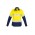 Womens Industrial Long Sleeve Shirt - Hoop Taped - Yellow/Navy