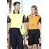 Mens Hi Vis Zone Short Sleeve Polo