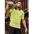 Mens Hi Vis Reinforced Squad Short Sleeve Polo