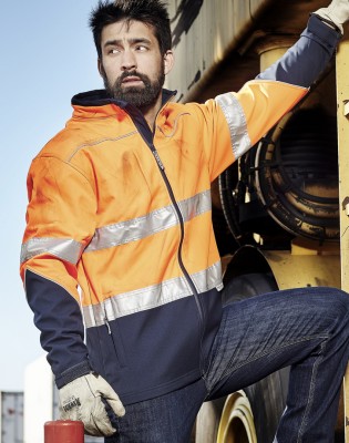 Unisex Hi Vis Softshell Jacket
