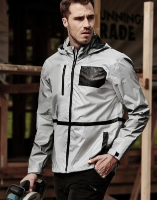 Unisex Streetworx Reflective Waterproof Jacket