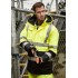 Mens Orange Flame Arc Rated Antistatic Waterproof Jacket