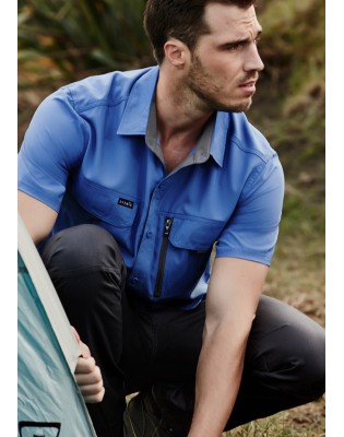 Mens Outdoor Short Sleeve Shirt