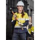 Womens Rugged Cooling Hi Vis Taped Long Sleeve Shirt