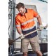 Mens Rugged Cooling Hi Vis Taped Short Sleeve Shirt