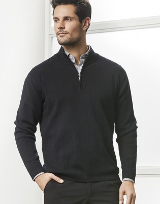 Mens 80/20 Wool-Rich Pullover