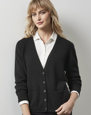 Ladies Woolmix Cardigan