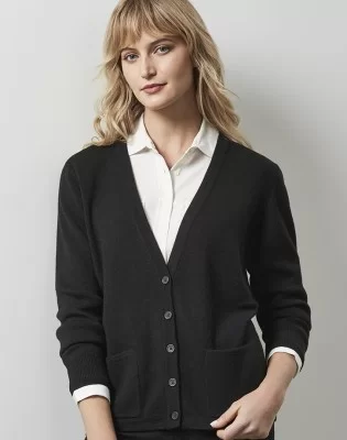 Ladies Woolmix Cardigan