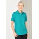 Womens Florence Daisy Print Short Sleeve Shirt