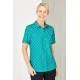 Womens Florence Daisy Print Short Sleeve Shirt